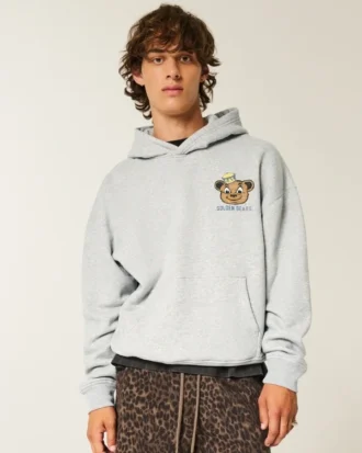 Bluza z kapturem z nadrukiem University of California Berkeley Golden Bears