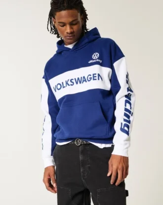 Bluza z kapturem z nadrukiem Volkswagen Racing Bluza z kapturem z nadrukiem Volkswagen Racing
