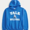 Bluza z kapturem z nadrukiem Yale Bulldogs Bluza z kapturem z nadrukiem Yale Bulldogs