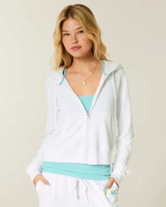 Bluza z kapturem z zamkiem błyskawicznym Bluza z kapturem z zamkiem błyskawicznym
