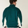 Bluza z logo i zamkiem 1/4 długości Bluza z logo i zamkiem 1/4 długości
