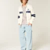 Bluza z nadrukiem Argentyny z półsuwakiem Bluza z nadrukiem Argentyny z półsuwakiem