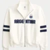 Bluza z nadrukiem Argentyny z półsuwakiem Bluza z nadrukiem Argentyny z półsuwakiem