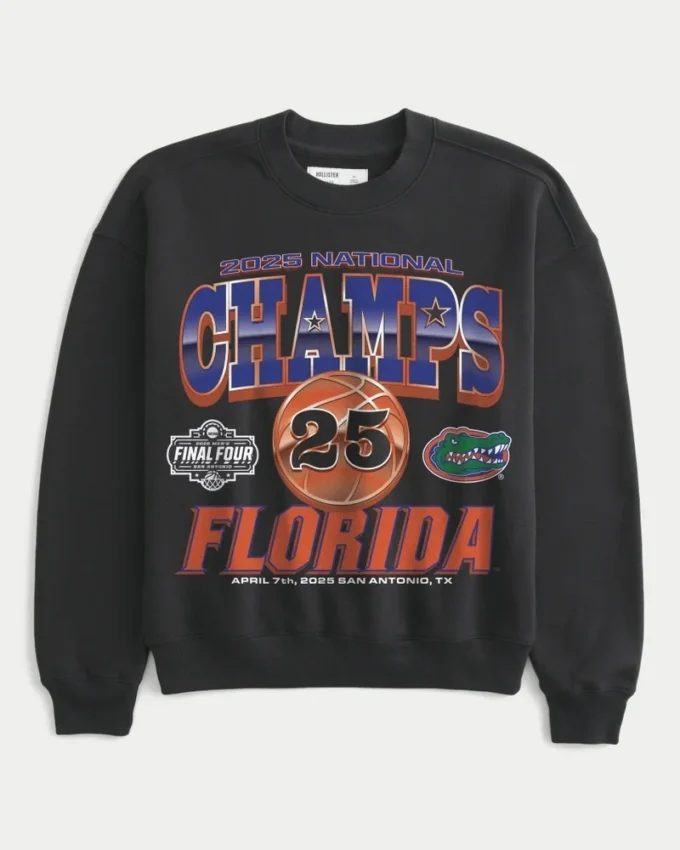 Bluza z nadrukiem Boxy Florida Gators National Championship Bluza z nadrukiem Boxy Florida Gators National Championship