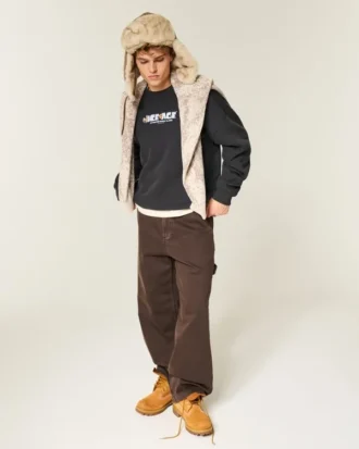 Bluza z nadrukiem Boxy Ice Age
