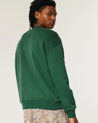 Bluza z nadrukiem Boxy University of Miami Hurricanes