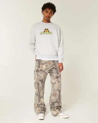 Bluza z nadrukiem Garfield