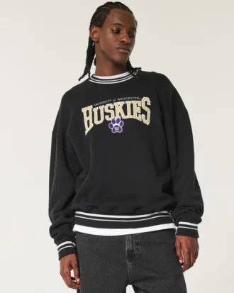 Bluza z nadrukiem Huskies Uniwersytetu Waszyngtońskiego Bluza z nadrukiem Huskies Uniwersytetu Waszyngtońskiego