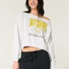 Bluza z nadrukiem Iowa Hawkeyes z odkrytymi ramionami Bluza z nadrukiem Iowa Hawkeyes z odkrytymi ramionami