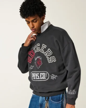 Bluza z nadrukiem Rutgers University Scarlet Knights