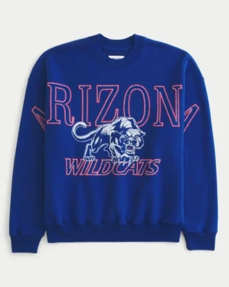 Bluza z nadrukiem University of Arizona Wildcats