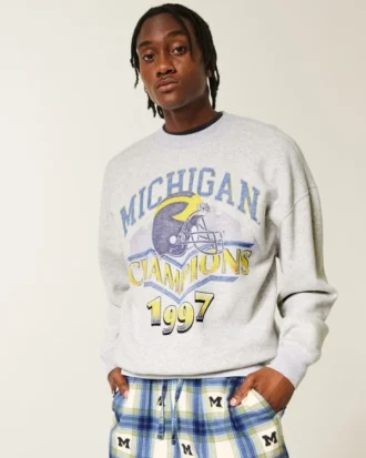 Bluza z nadrukiem Wolverines Uniwersytetu Michigan