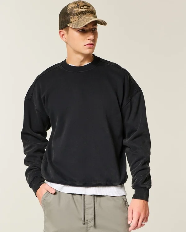 Bluza z okrągłym dekoltem Bluza z okrągłym dekoltem