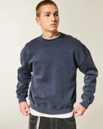 Bluza z okrągłym dekoltem
