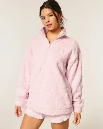 Bluza z zamkiem 1/4 Gilly Hicks Sherpa