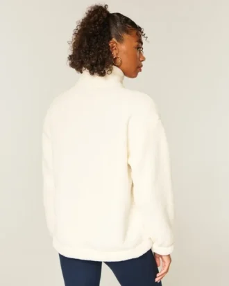 Bluza z zamkiem 1/4 Gilly Hicks Sherpa
