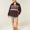 Bluza z zamkiem 1/4 Gilly Hicks Sherpa Bluza z zamkiem 1/4 Gilly Hicks Sherpa