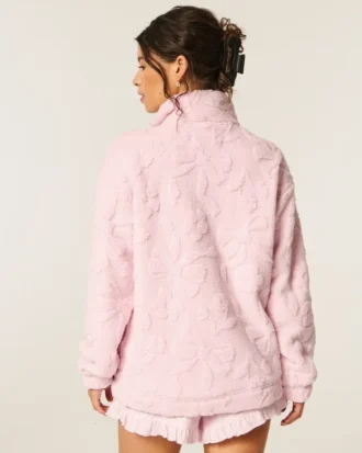 Bluza z zamkiem 1/4 Gilly Hicks Sherpa