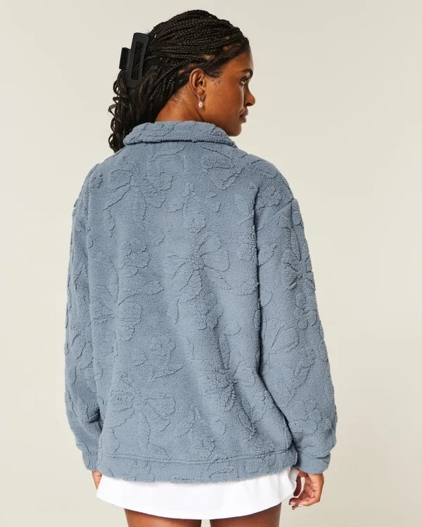 Bluza z zamkiem 1/4 Gilly Hicks Sherpa Bluza z zamkiem 1/4 Gilly Hicks Sherpa