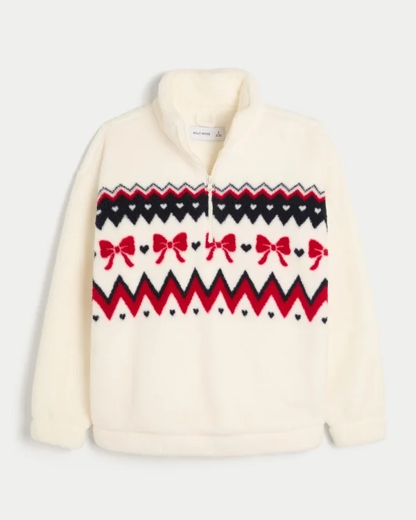 Bluza z zamkiem 1/4 Gilly Hicks Sherpa Bluza z zamkiem 1/4 Gilly Hicks Sherpa