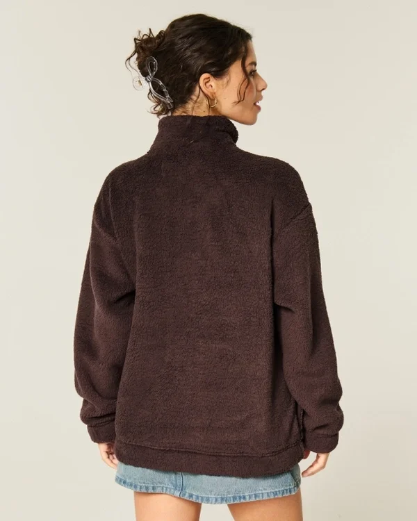 Bluza z zamkiem 1/4 Gilly Hicks Sherpa Bluza z zamkiem 1/4 Gilly Hicks Sherpa