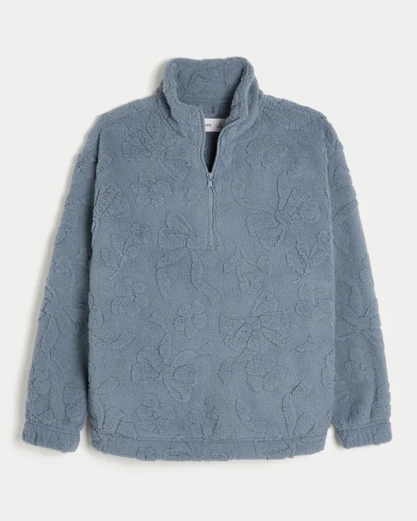 Bluza z zamkiem 1/4 Gilly Hicks Sherpa Bluza z zamkiem 1/4 Gilly Hicks Sherpa