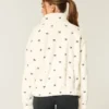 Bluza z zamkiem błyskawicznym i haftem Gilly Hicks Bluza z zamkiem błyskawicznym i haftem Gilly Hicks