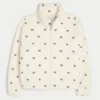 Bluza z zamkiem błyskawicznym i haftem Gilly Hicks Bluza z zamkiem błyskawicznym i haftem Gilly Hicks