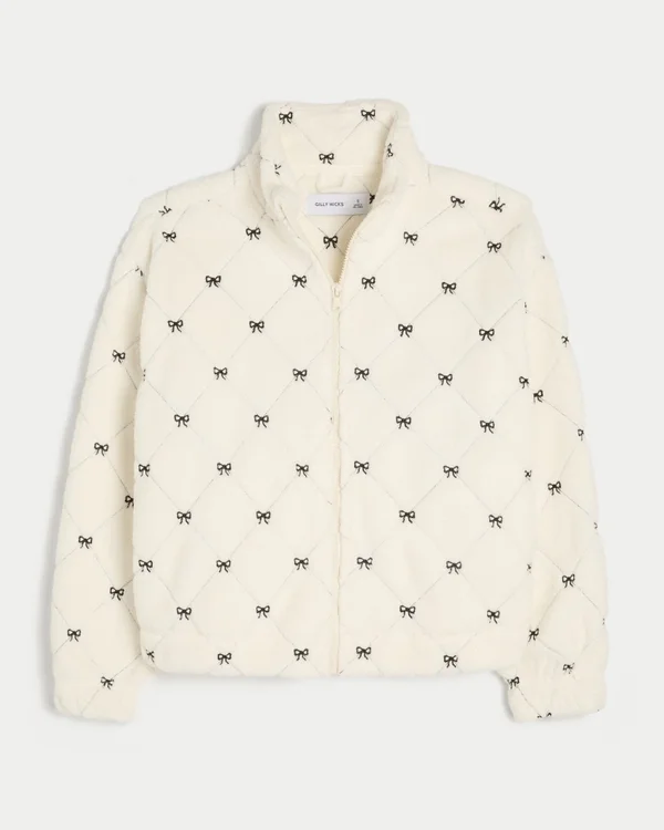 Bluza z zamkiem błyskawicznym i haftem Gilly Hicks Bluza z zamkiem błyskawicznym i haftem Gilly Hicks