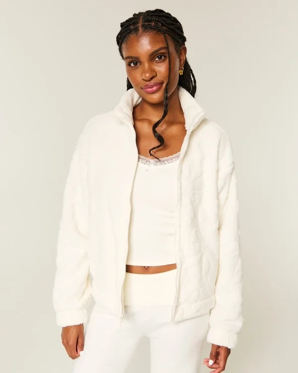 Bluza z zamkiem Gilly Hicks Sherpa Bluza z zamkiem Gilly Hicks Sherpa