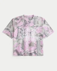 Boxy Crop Posty Co. Graphic Jersey