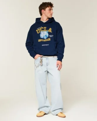Boxy University of California, Los Angeles Bruins Bluza z kapturem z nadrukiem