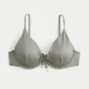 Błyszczący stanik bikini z fiszbinami Błyszczący stanik bikini z fiszbinami