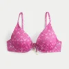 Błyszczący stanik bikini z fiszbinami Błyszczący stanik bikini z fiszbinami