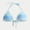 Błyszczący, wielofunkcyjny stanik bikini w kształcie trójkąta Błyszczący, wielofunkcyjny stanik bikini w kształcie trójkąta