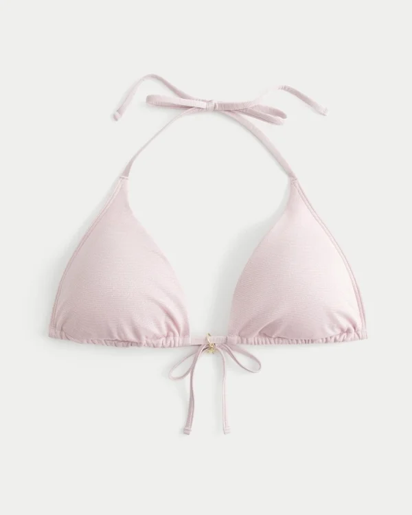 Błyszczący, wielofunkcyjny stanik bikini w kształcie trójkąta Błyszczący, wielofunkcyjny stanik bikini w kształcie trójkąta