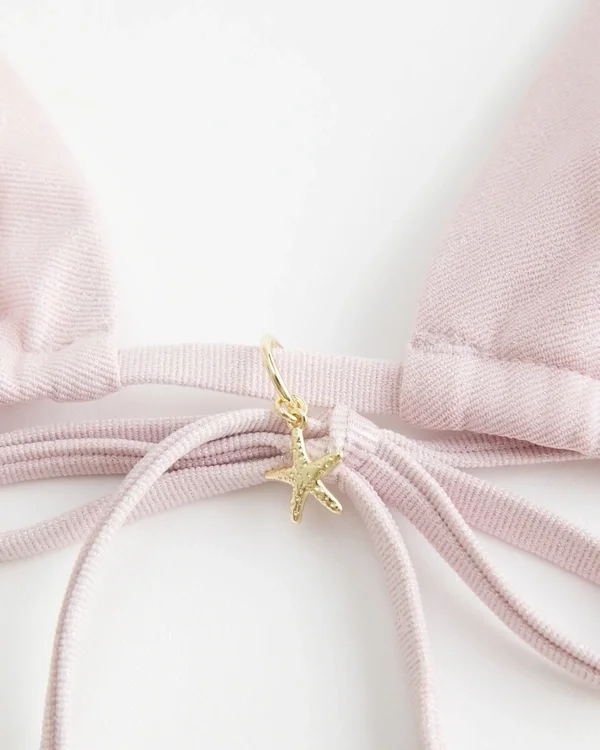 Błyszczący, wielofunkcyjny stanik bikini w kształcie trójkąta Błyszczący, wielofunkcyjny stanik bikini w kształcie trójkąta