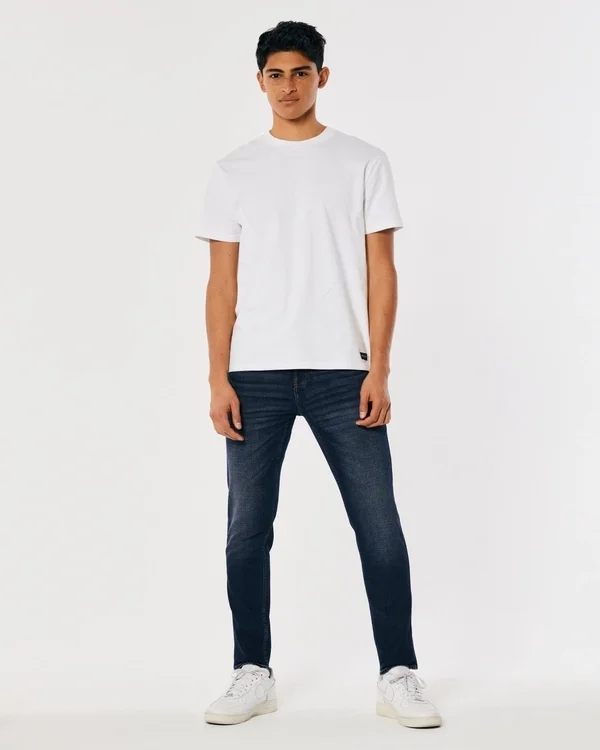 Ciemne jeansy skinny typu athletic Ciemne jeansy skinny typu athletic