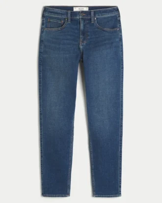 Ciemne jeansy skinny typu athletic