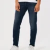 Ciemne jeansy skinny typu athletic Ciemne jeansy skinny typu athletic