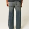 Ciemne jeansy z luźnymi nogawkami Ciemne jeansy z luźnymi nogawkami