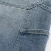 Ciemne, luźne szorty jeansowe Ciemne, luźne szorty jeansowe
