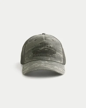 Czapka z daszkiem Mac’s Muscles & Rods Graphic Camo Trucker Hat Czapka z daszkiem Mac’s Muscles & Rods Graphic Camo Trucker Hat