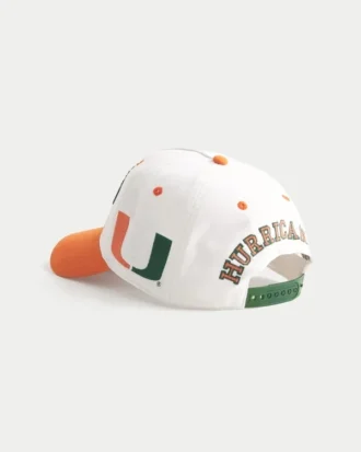 Czapka z daszkiem z grafiką University of Miami Hurricanes Czapka z daszkiem z grafiką University of Miami Hurricanes