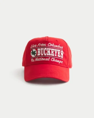 Czapka z nadrukiem Ohio State University Buckeyes Czapka z nadrukiem Ohio State University Buckeyes