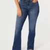 Dżinsy bootcut o średnim stanie i średnim odcieniu Dżinsy bootcut o średnim stanie i średnim odcieniu