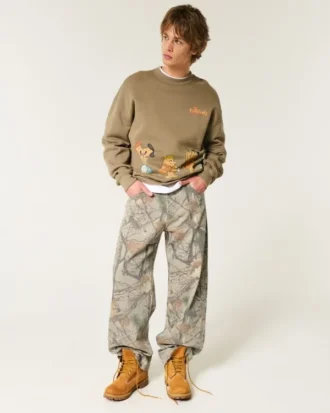 Dżinsy Camo Super Baggy
