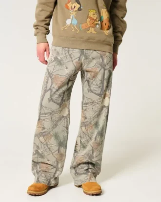 Dżinsy Camo Super Baggy