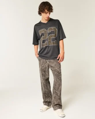 Dżinsy malarskie Camo Baggy