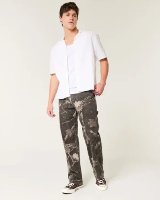 Dżinsy malarskie Camo Baggy